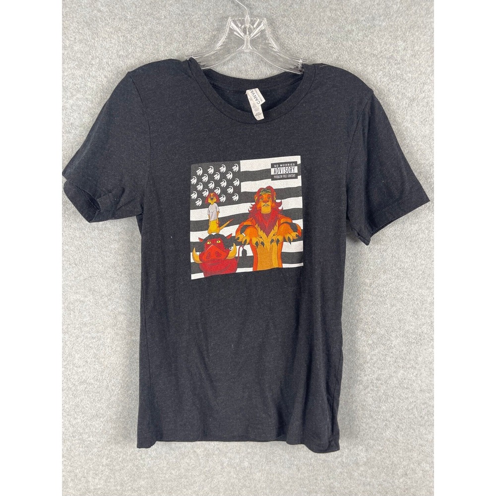 Bella + Canvas Disney's Lion King Stankonia‎ Parody T Shirt Womens Size S Black